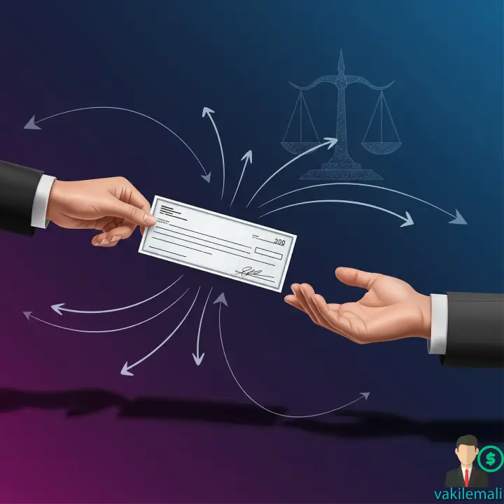 انتقال چک به شخص دیگر: پشت‌نویسی و مسئولیت‌های آن