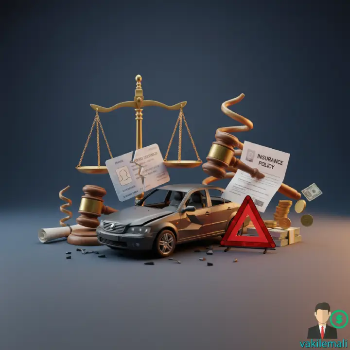 تصادف بدون گواهینامه: مجازاتها و نکات حقوقی