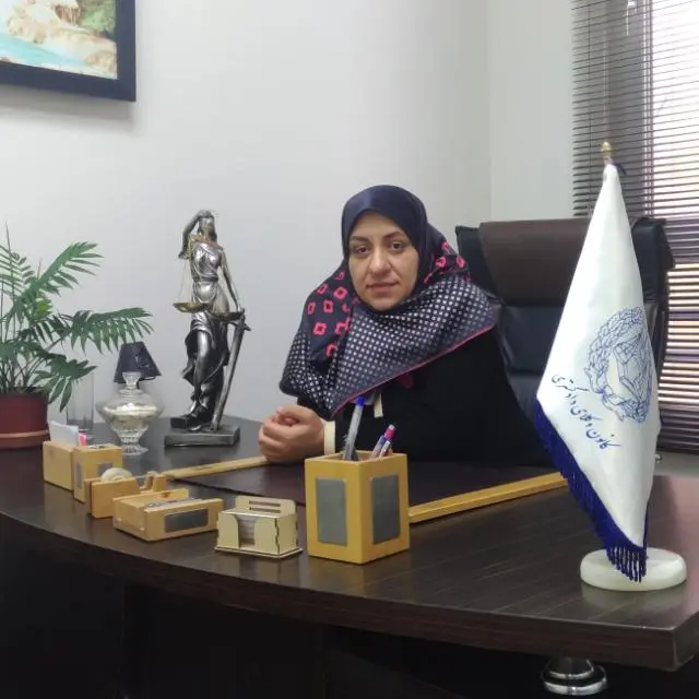 مرضیه توانگر - وکیل پایه یک دادگستری، عضو کانون وکلای ایران