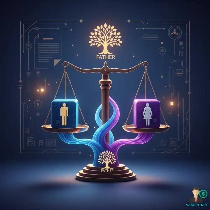 سهم الارث دختر و پسر از پدر؛ راهنمای جامع محاسبه و تقسیم قانونی